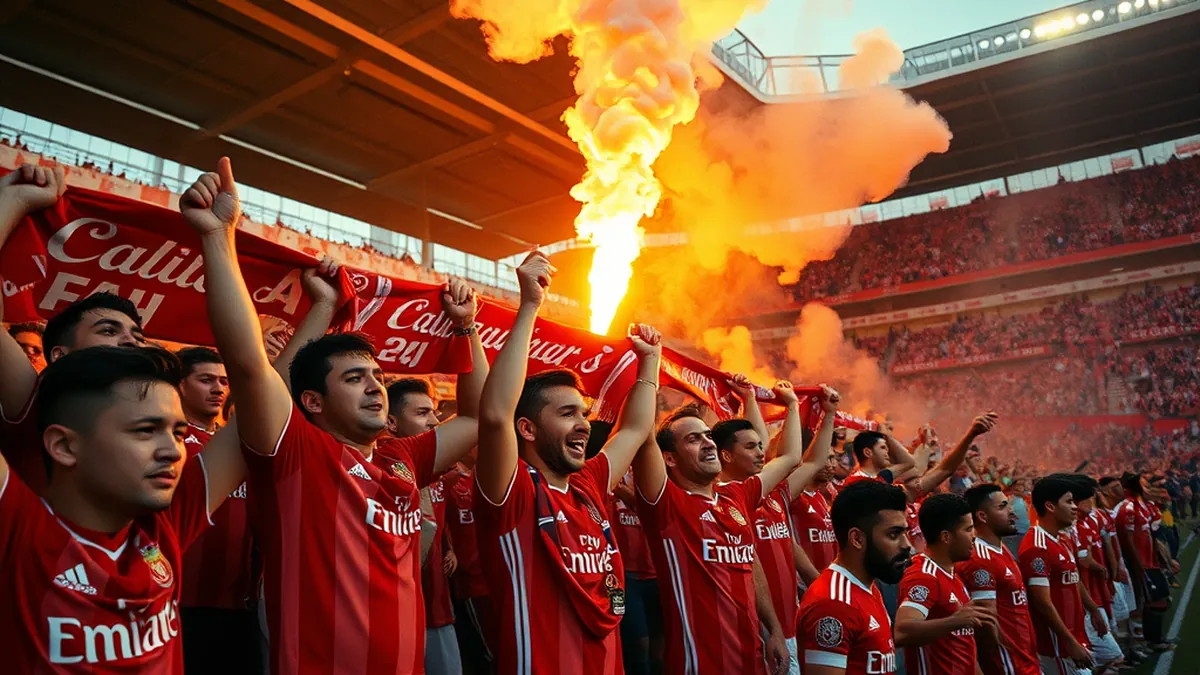 A Tradição da Torcida Arsenalista: Ritual e Paixão em Braga
